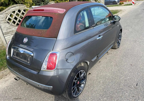 Fiat 500 cena 16400 przebieg: 130747, rok produkcji 2010 z Turek małe 191